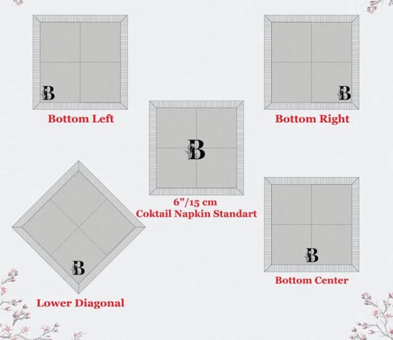 embroidered napkin 6