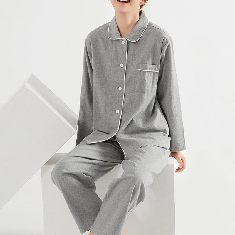 Comfortable Linen Pajamas Set