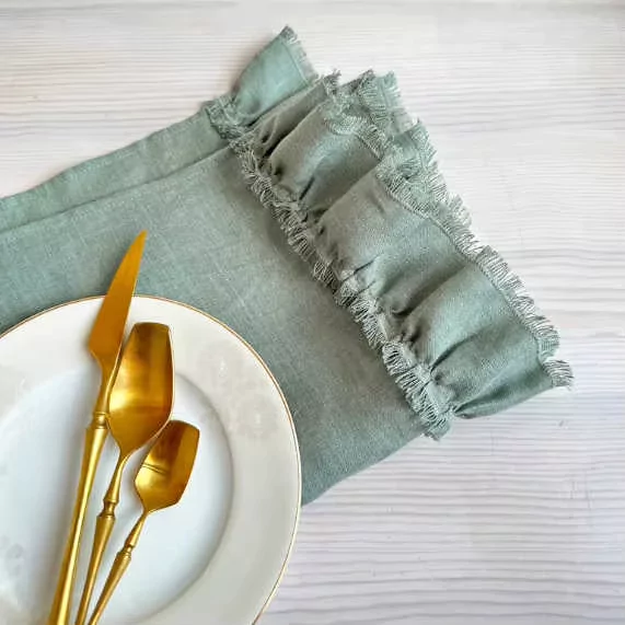 Linen Ruffles Napkin
