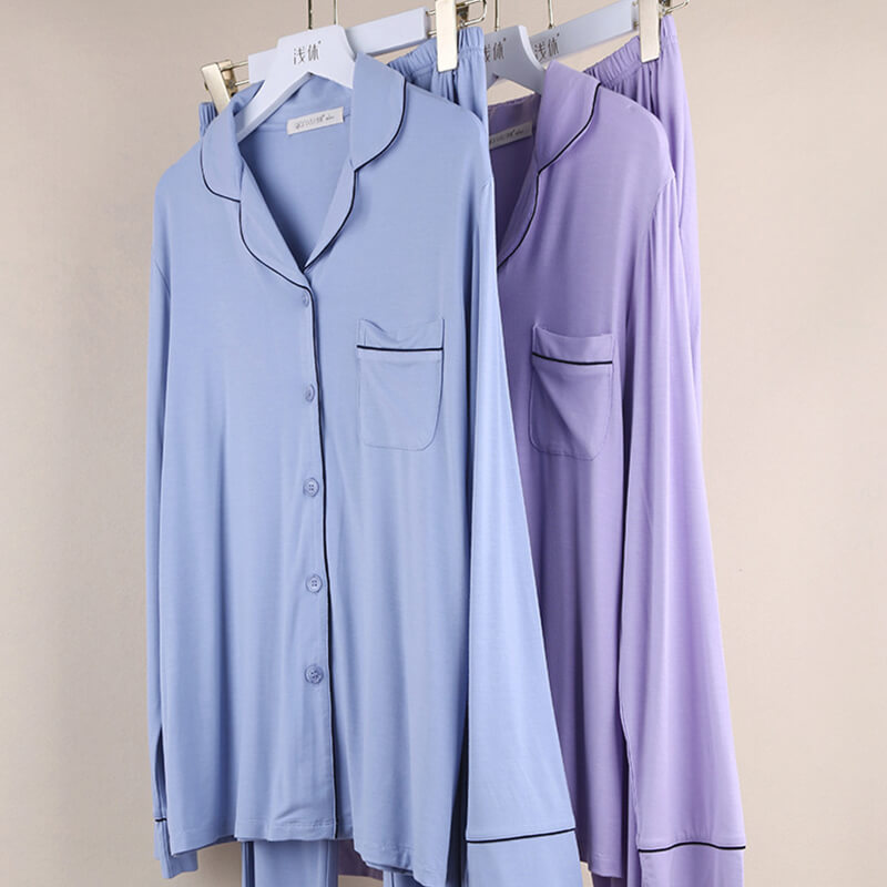 Lyocell Bamboo Fabric Women Pajamas