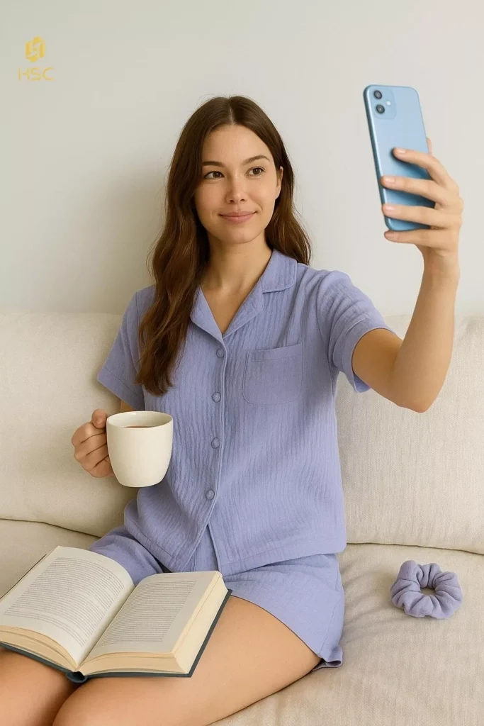 Cotton Home Pajamas Set