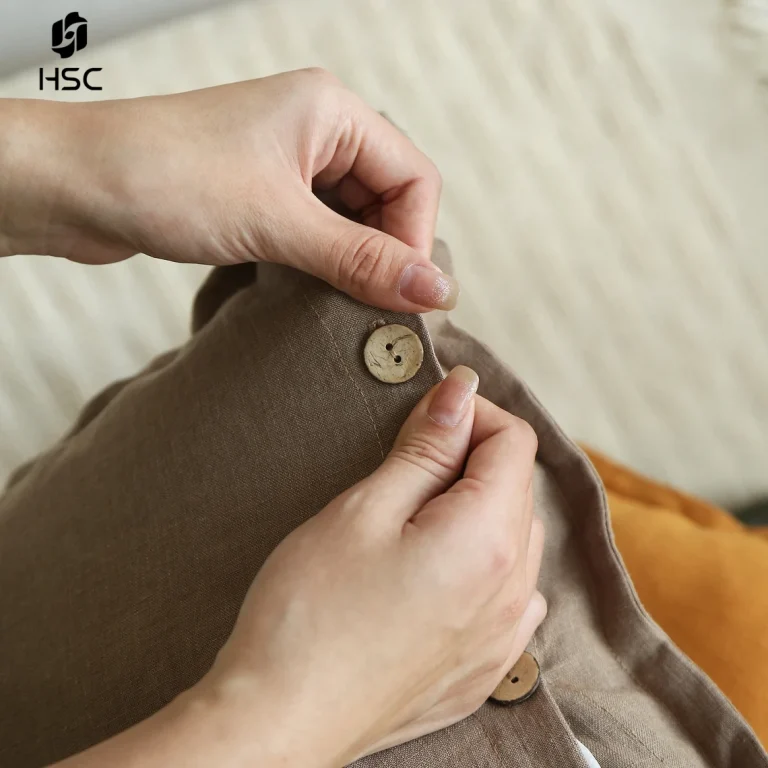 HSC Factory Wholesales and Customizes Eco-friendly Linen Cushions ...