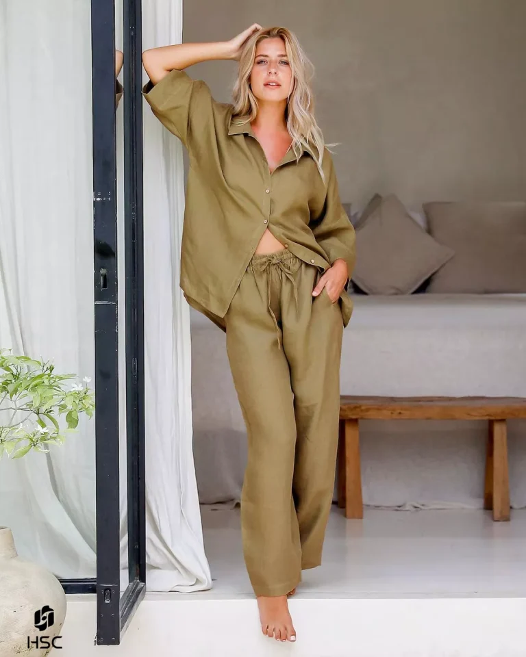 Pyjamas Leinen 7-1