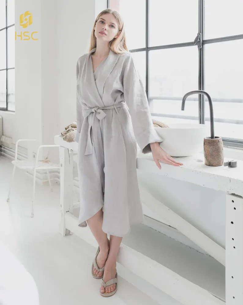 Linen Classic Robe