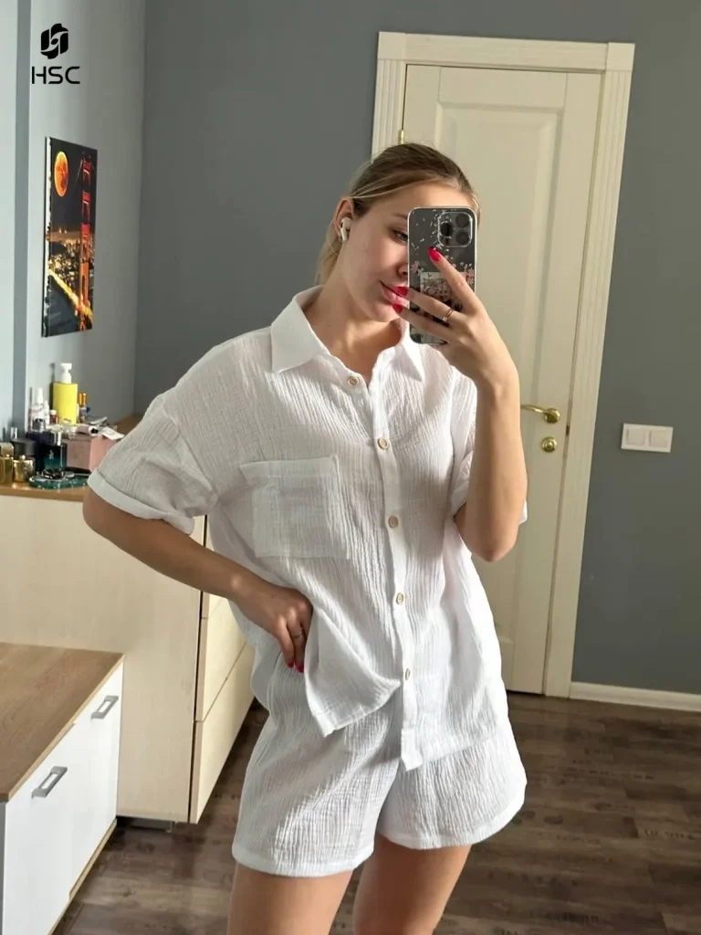 Pure Cotton Breathable Pajamas