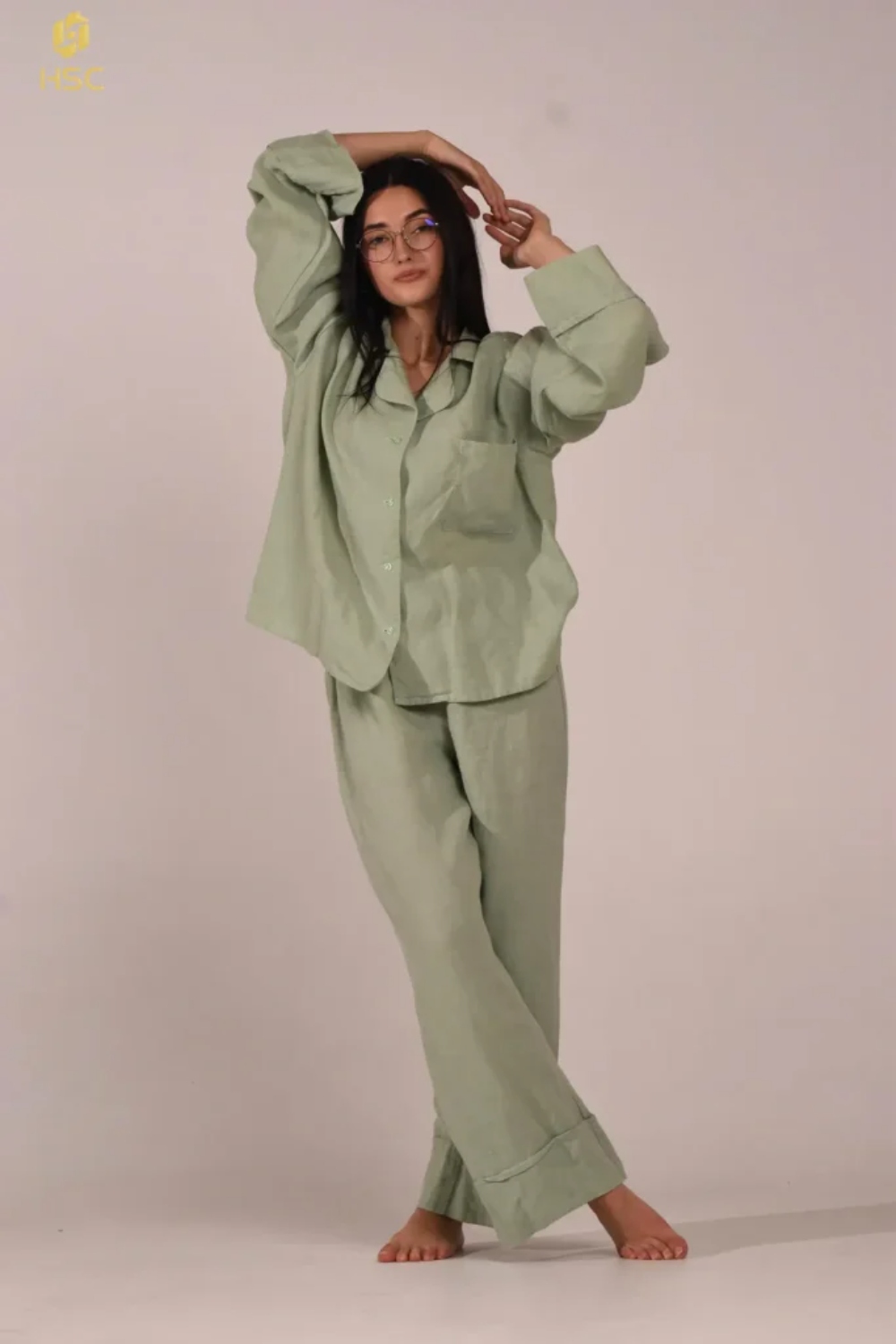 Eco-friendly Modern Linen Pajamas