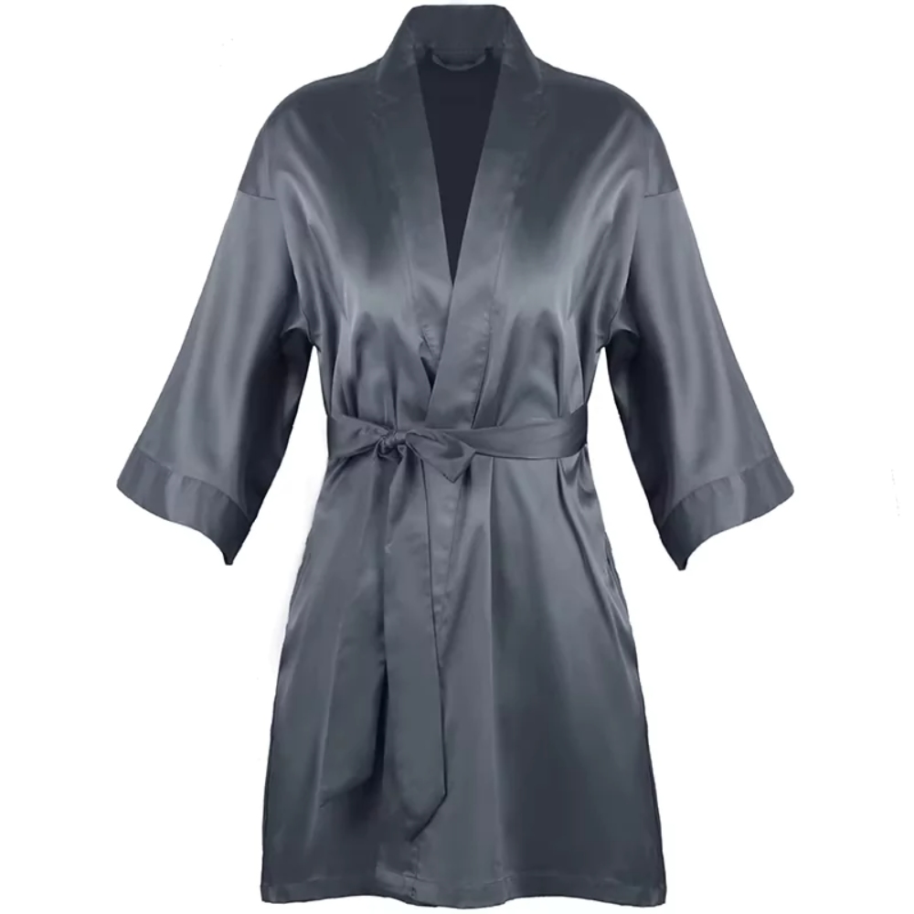 Luxury Designer Bridesmaid Bridal 100% Bamboo Bathrobe Set