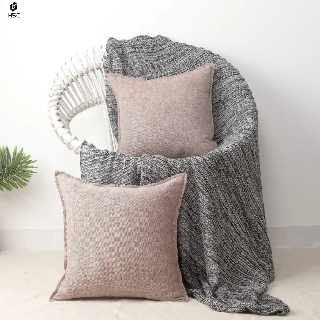cotton linen cushion