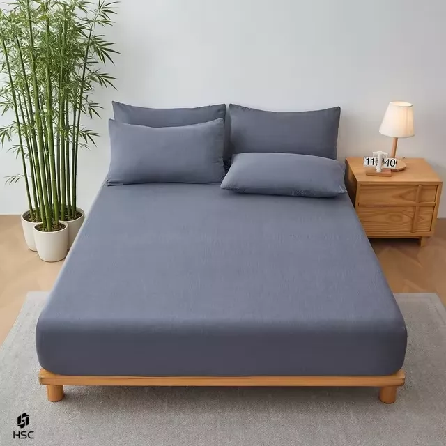 Cooling Bamboo Fiber Mattress Cover Breathable Anti-Bacteria for Hot Summer Home Bedroom Guest Room Dorm Hotel