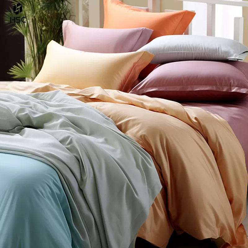 HSC Lightweight Cool Bamboo Duvet Cover Set
