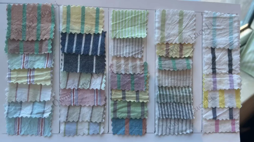 RV Bedding Color Chart