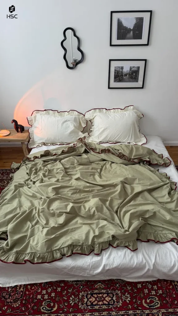 What Makes Ruffled Cotton Bedding Look Premium Without Raising Retail Costs