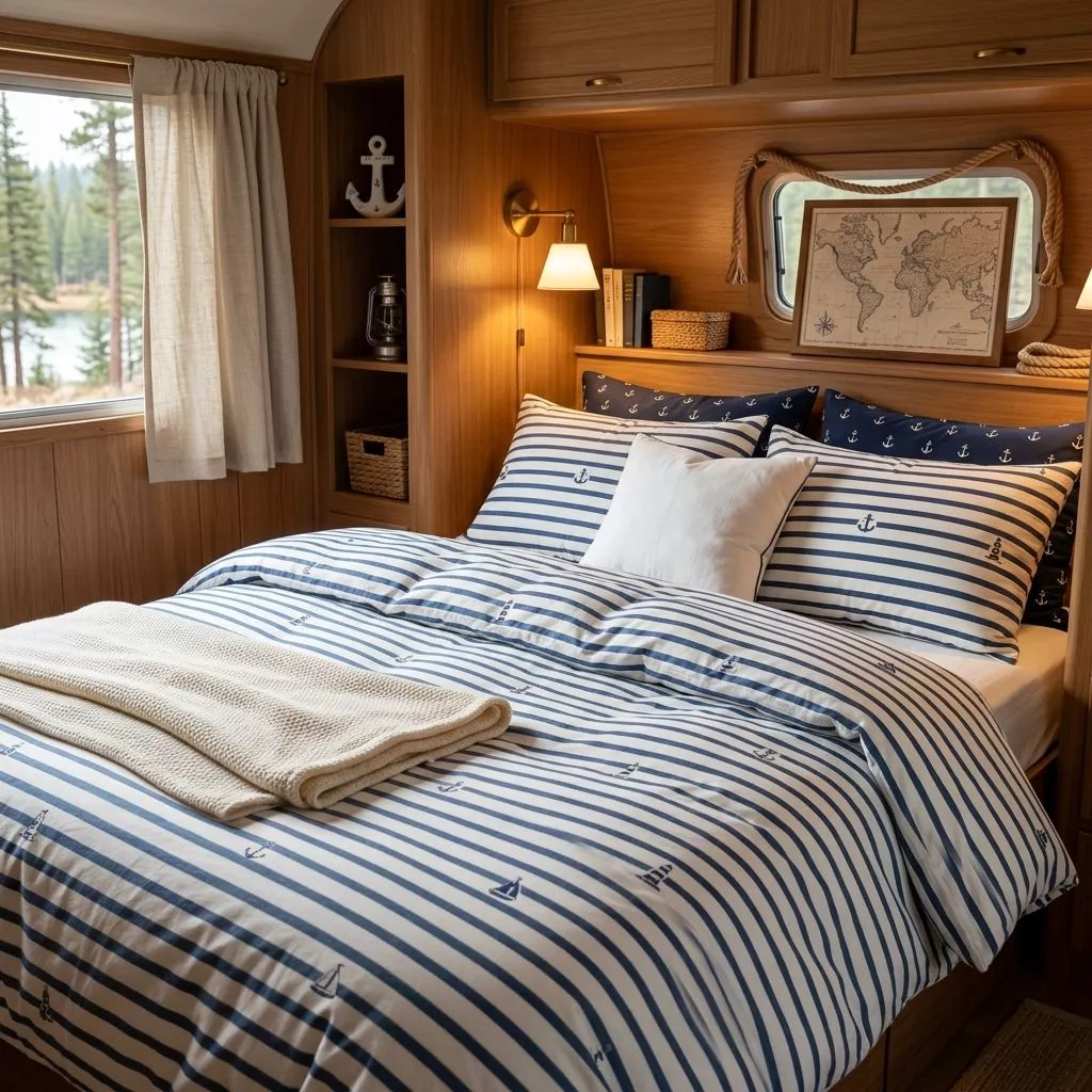 cotton caravan bedding