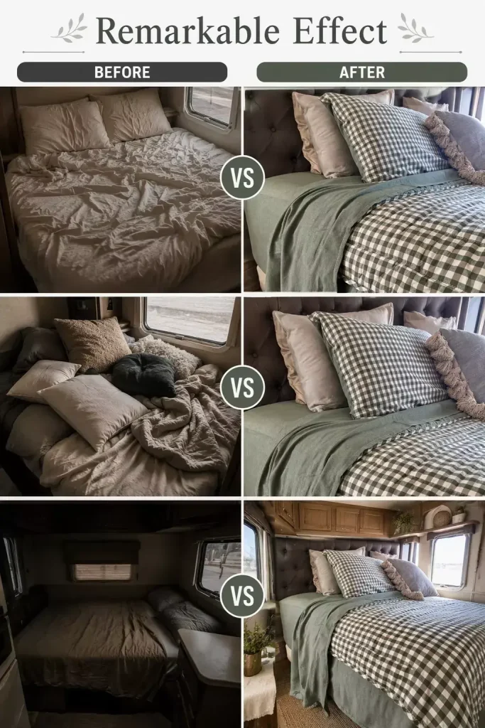 cotton caravan bedding
