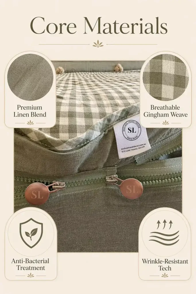 cotton caravan bedding
