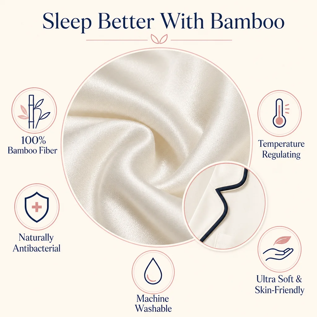 Bamboo Pajamas Fabric Craft Infographic