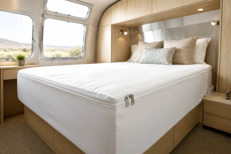RV Mattress Protector Hero Caravan Bedroom
